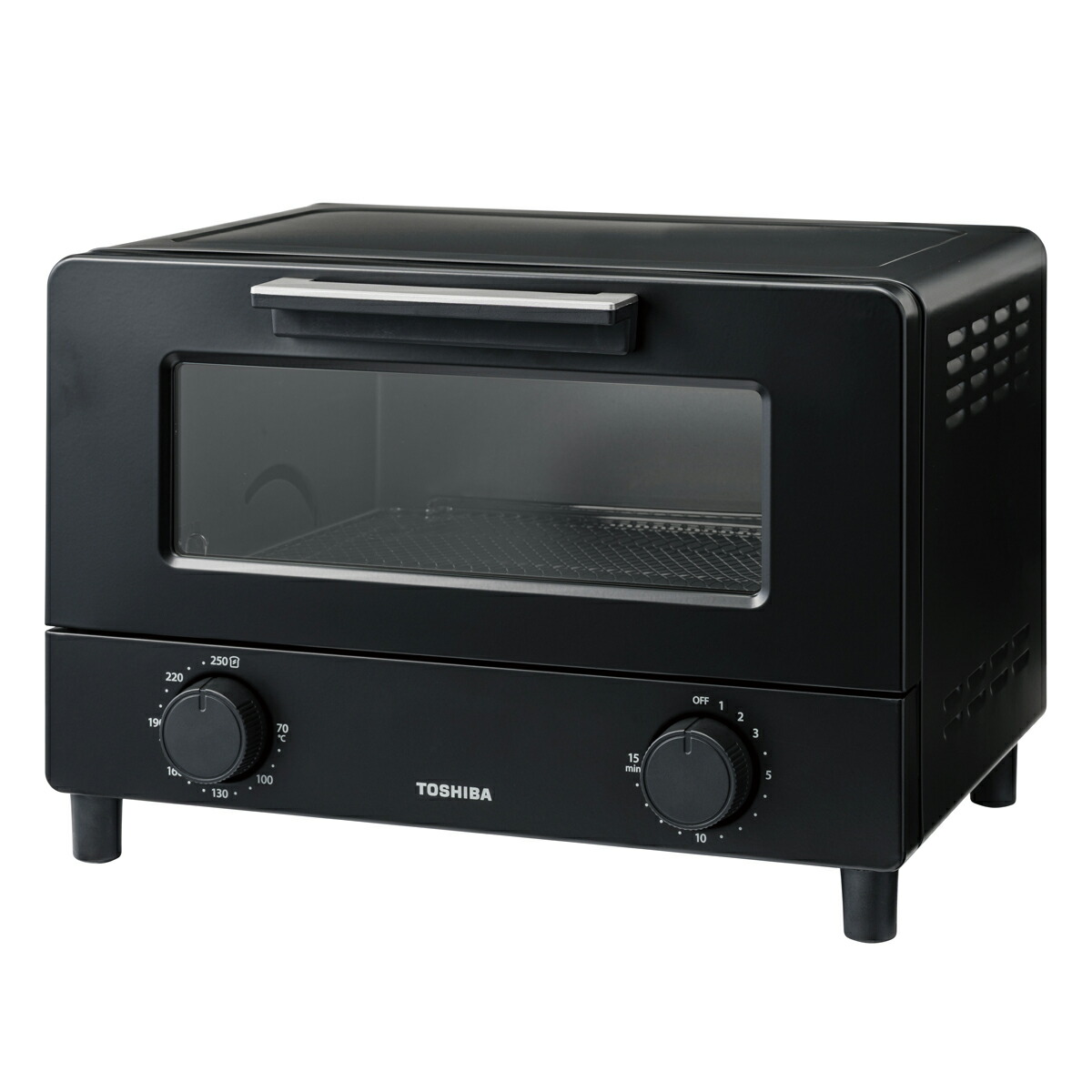 東芝 オーブントースター　ブラック HTR-W5-K TOSHIBA [HTRW5K]