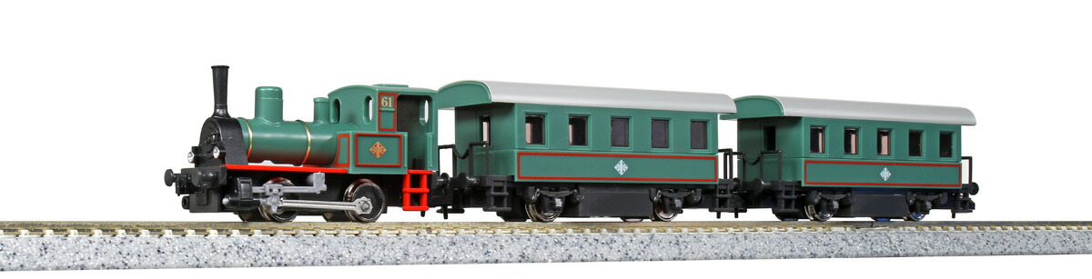 ［鉄道模型］カトー 【再生産】(Nゲージ) 10-503-1 チビロコセット たのしい街のSL列車