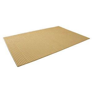 トラスコ中山 ジャバラマットスリム　1200X1800mm（ベージュ） TNS1218BE