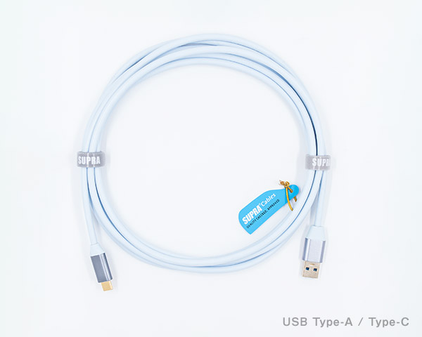 スープラ オーディオグレードUSBケーブル(3.0m・1本)【A】タイプ⇒【C】タイプ《USB 3.2 A-C》 SUPRA-USB3.2(A-C)3.0 SUPRA USB 3.2 A-C|Joshin web 家電とPCの大型専門店