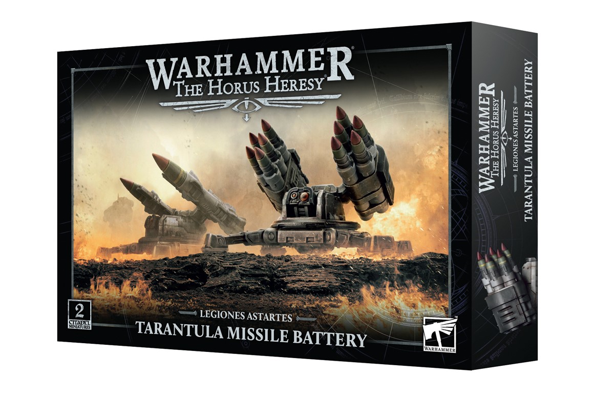 ゲームズワークショップ ホルス・ヘレシー：タランチュラ・ミサイルバッテリー ウォーハンマー