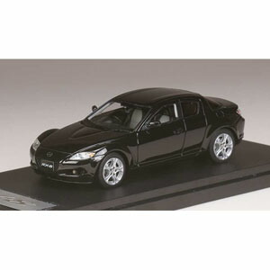 MARK43 1/43 マツダ RX-8  (SE3P)  ブリリアントブラック【PM4342BK】 ミニカー