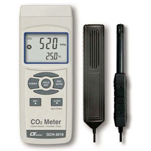 母ちゃん物の具 CO2濃さ計 GCH-2018 CO2検出器 炭酸ガス濃さ計 [GCH2018]