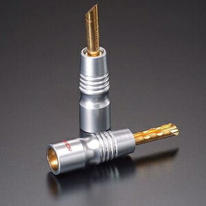 フルテック バナナプラグ24Kメッキ処理(4個入) FP-200B(G) FURUTECH
