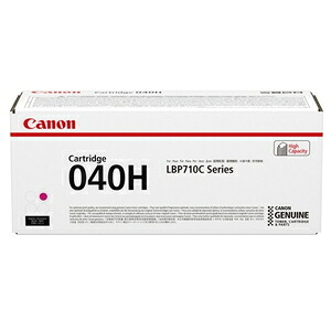 キヤノン ［純正］ トナーカートリッジ 040H (マゼンタ/大容量) Canon CRG-040H MAG