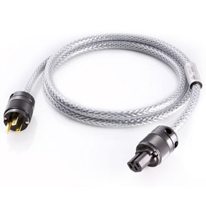 アコースティックアーツ ワット数有線テレビ（2.0m） POWER CORD SILVER Accustic Arts スピーカーケーブル-AVケーブル-アクセサリー・部品