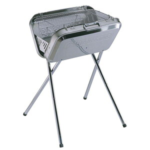キャプテンスタッグ 信号旗 ステンレス鋼V型丸焼きコンロ M-6490 CAPTAIN STAG