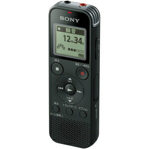 ソニー リニアPCM対応ICレコーダー4GB内蔵+【外部microSDスロット搭載】（ブラック） ICD-PX470F B SONY