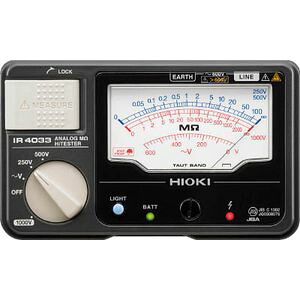 日置電機 メグオームハイテスタ IR4033-11 アナログ絶縁抵抗計|Joshin web 家電とPCの大型専門店