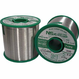 日本スペリア 鉛無償性ヤニ入り口・入口半田0.6粍 SN100C-030-06