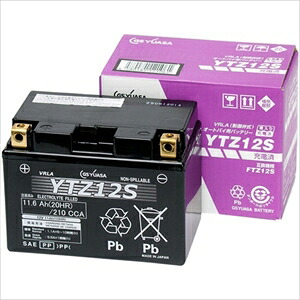 GSユアサ バイク用バッテリー 【電解液注入・充電済】[他商品と同時購入不可] YTZ12S｜Joshin web 家電とPCの大型専門店