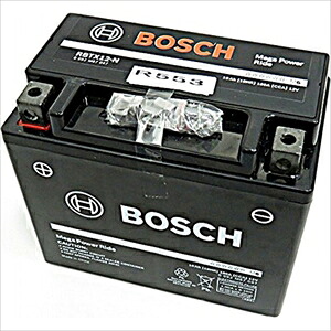BOSCH バイク用バッテリー 【電解液注入・充電済】[他商品と同時購入不可] RBTX12-BS