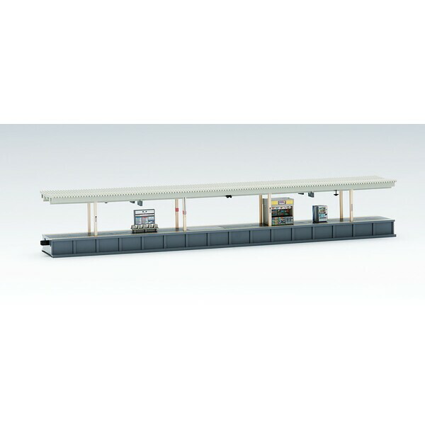 ［鉄道模型］トミックス 【再生産】(Nゲージ) 4278 島式ホーム(都市型)売店・照明付延長部