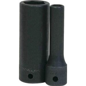 WILLIAMS 1/2ドライブ ディープソケット 6角 34mm インパクト JHW14M-634