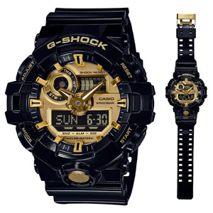 カシオ 【国内正規品】G-SHOCK（ジーショック） クオーツ　メンズタイプ GA-710GB-1AJF [GA710GB1AJF]【返品種別A】