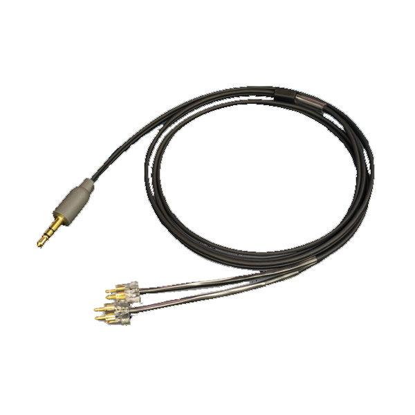 サエク イヤ電話機用リケーブル(1.2m)【FitEar⇔3.5粍ステレオミニ】 SHC-120FF-1.2M SAEC TV・オーディオ・カメラ-アクセサリー・部品-AVケーブル