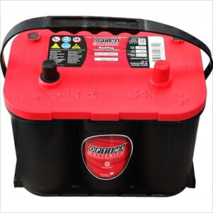 OPTIMA ディープサイクルバッテリー[他商品と同時購入不可] 120D26L REVRed4.2+Uカバー赤+エクステンション+-｜Joshin web 家電とPCの大型専門店 31,070円