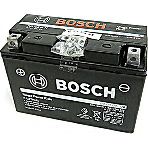 BOSCH バイク用バッテリー 【電解液注入・充電済】[他商品と同時購入不可] RBT9B-4｜Joshin web 家電とPCの大型専門店
