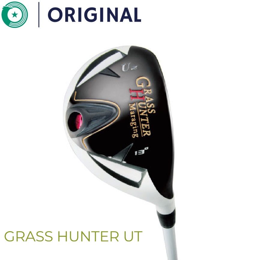 オリジナル グラスハンター TICN ユーティリティー 4番 UT-15(#4SR) GRASS HUNTER Maraging オリジナル軽量カーボンシャフト 15° フレックス：SR