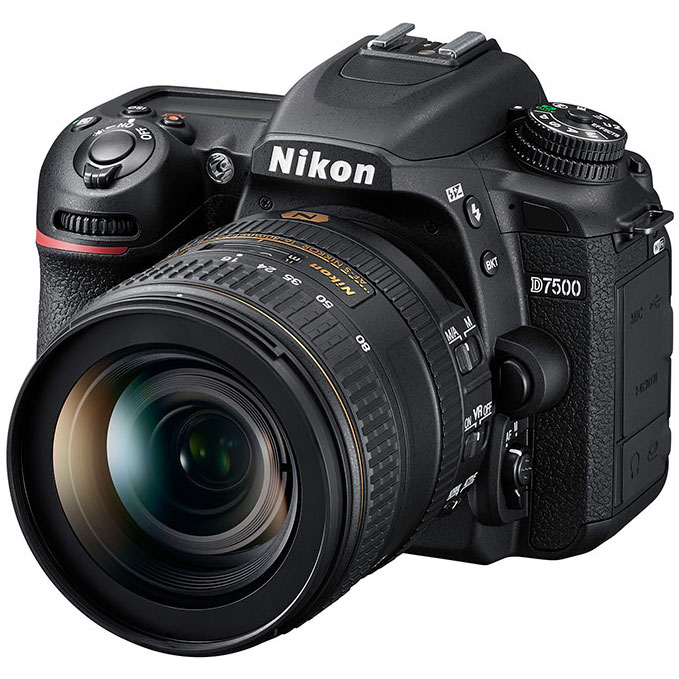 ニコン デジタル一眼二眼レフ写真機「D7500」18-140 VR 水晶体一揃いの道具 D7500LK18-140
