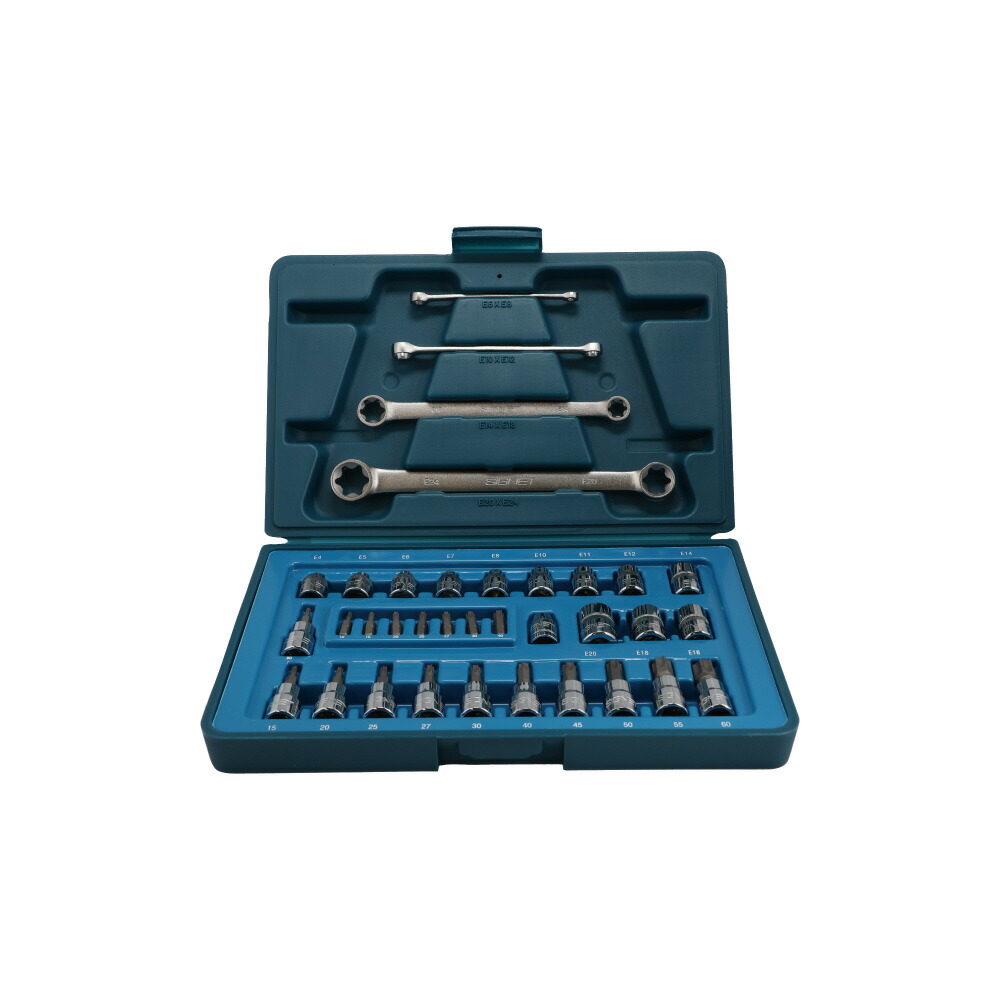 SIGNET 3/8DR ヘクスローブソケットセット 12835 シグネット