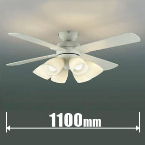 コイズミ LED最高限度気違い AM41906L KOIZUMI Unit Fan [AM41906L]