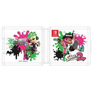 楽天市場 Switch Nintendo Switch専用カードケース24 スプラトゥーン2 マックスゲームズ Hacf 02sp2 Joshin Web 家電とpcの大型専門店