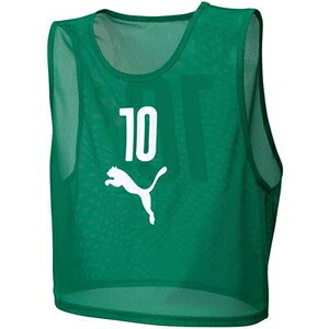 プーマ サッカー　ビブスセット 10枚組（番号入り）（パワーグリーン・XXS） PAJ-920604-02-XXS PUMA（プーマ）