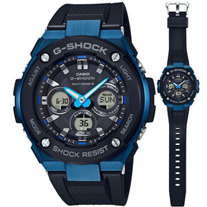 カシオ 【国内定め事品】G-SHOCK（ジーショック） G-STEEL ソーラー電磁波 メンズ手合い GST-W300G-1A2JF [GSTW300G1A2JF]【返品カテゴリー化A】