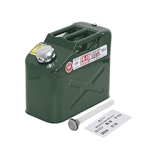 大自工業 ガソリン携行缶　縦型10L FK-10 Meltec