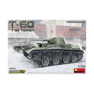 ミニアート 1/35 T-60（T-30砲塔搭載）フルインテリア（内部再現）【MA35241】 プラモデル