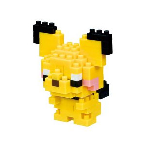 楽天市場 Nanoblock ナノブロック ポケットモンスター ピチュー Nbpm 028 ナノブロック カワダ Joshin Web 家電とpcの大型専門店