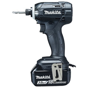 マキタ 充電式インパクトドライバ(18VバッテリBL1830×2本・充電器DC18RC・ケース付き) ブラック TD149DRFXB バッテリBL1830×2本・充電器DC18RC・ケース付
