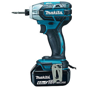 マキタ 充電式ソフトインパクトドライバ(18VバッテリーBL1860B×2本・充電器DC18RC・ケース付き) ブルー TS141DRGX バッテリBL1860B×2本・充電器DC18RC・ケース付