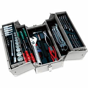 TONE ツールセット TSH430SV 整備用工具セット（両開きタイプ）