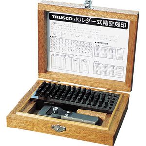トラスコ中山 ホルダー式精密刻印 3mm SHK-30 精密刻印セット|Joshin web 家電とPCの大型専門店