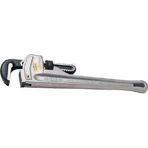 Ridge Tool Company アルミストレートパイプレンチ　350mm 31095 パイプレンチ（アルミ製）