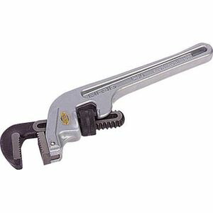 Ridge Tool Company アルミエンドパイプレンチ 250粍 90107 煙管鍵（軽銀製）