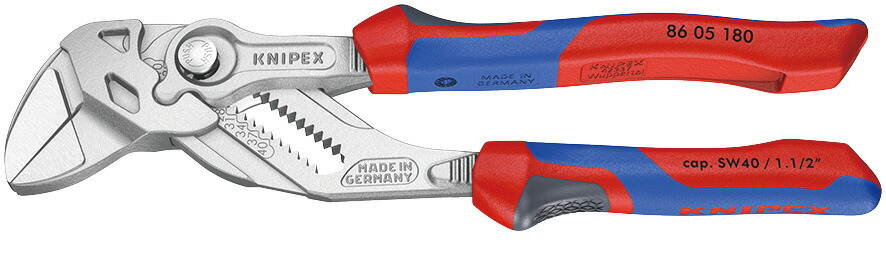 クニペックス プライヤーレンチ　180mm 86 05 180 KNIPEX