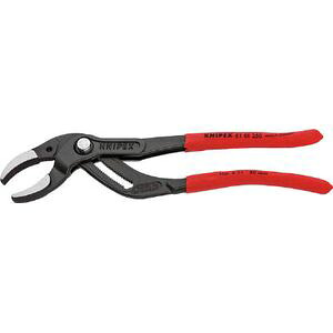 クニペックス 250mm　パイププライヤー　メッキ 81 03 250SB KNIPEX