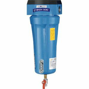 日本精器 高性能エア湖ろ過器25A1ミクロン（ドレンコック付） NI-TN5-25A-DL-DV DIY・工具-その他