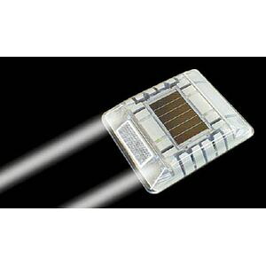 キャットアイ ルミナスアイ・マイティ ソーラー式点滅  片面 白 LE-260W2 LED御引き回し灯
