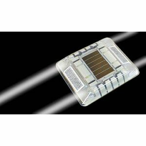 キャットアイ ルミナスアイ・マイティ ソーラー式常灯  両面 白 LE-260-2W LED突き動かす灯