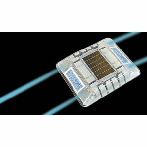 キャットアイ ルミナスアイ・マイティ ソーラー式常灯  両面 青 LE-260-2B LED突き動かす灯