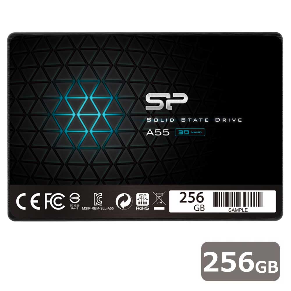 SPJ256GBSS3A55B 期間限定の激安セール シリコンパワー 【SALE／92%OFF】 SiliconPower SSD 256GB Ace A55 A55シリーズ