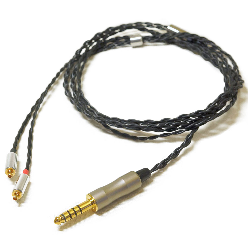 ビスパ ヘッドホンリケーブル(1.2m)【MMCX⇔4.4mm5極バランス】 BSP-HPCL-SDTREPM5 Bispa 《玲-Rei》