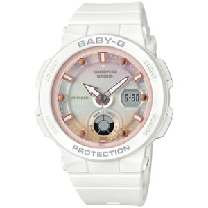 カシオ 【国内定まり品】BABY-G Beach Traveler Series 石英 レディース印字機 BGA-250-7A2JF [BGA2507A2JF]【返品カテゴリー化A】
