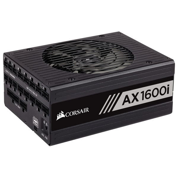 完成品 CORSAIR コルセア ATX電源 1600W80PLUS TITANIUM認証 AX1600i