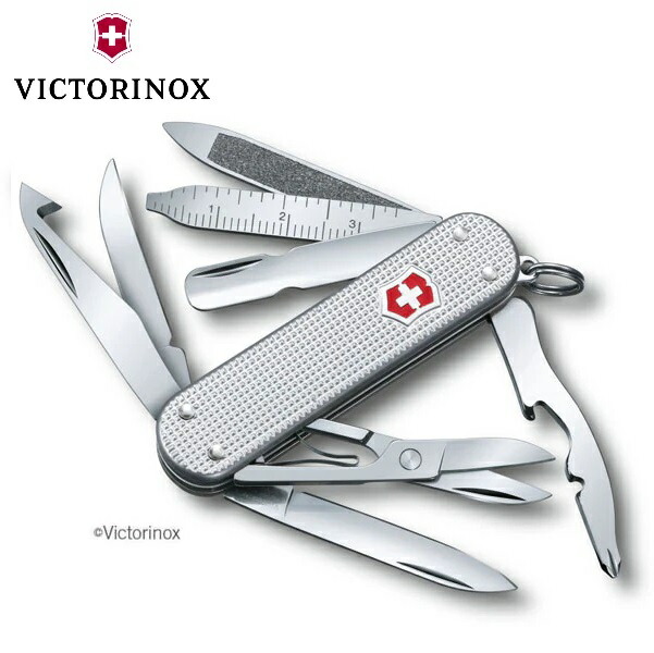 ビクトリノックス マルチ物の具 ミニチャンプ AL (しろがね色) 0.6381.26 VICTORINOX