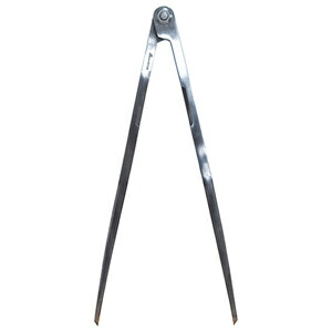 シンワ測定 鋼製コンパス F-2 40cm 超硬チップ付 77546